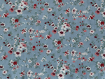 Baumwoll-Stoff "Mathilda's Welt" Blau Nr 4855